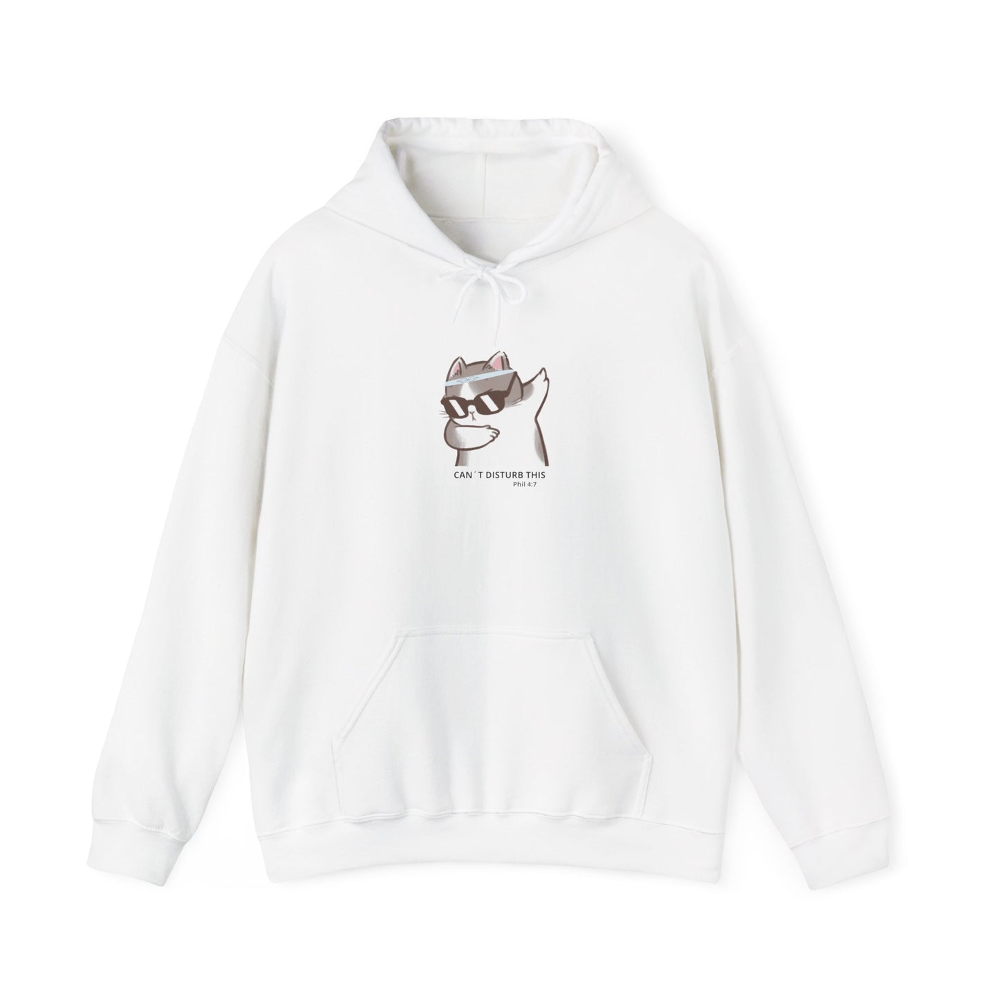 "Can´t disturb this Phil: 4:7" Hoodie