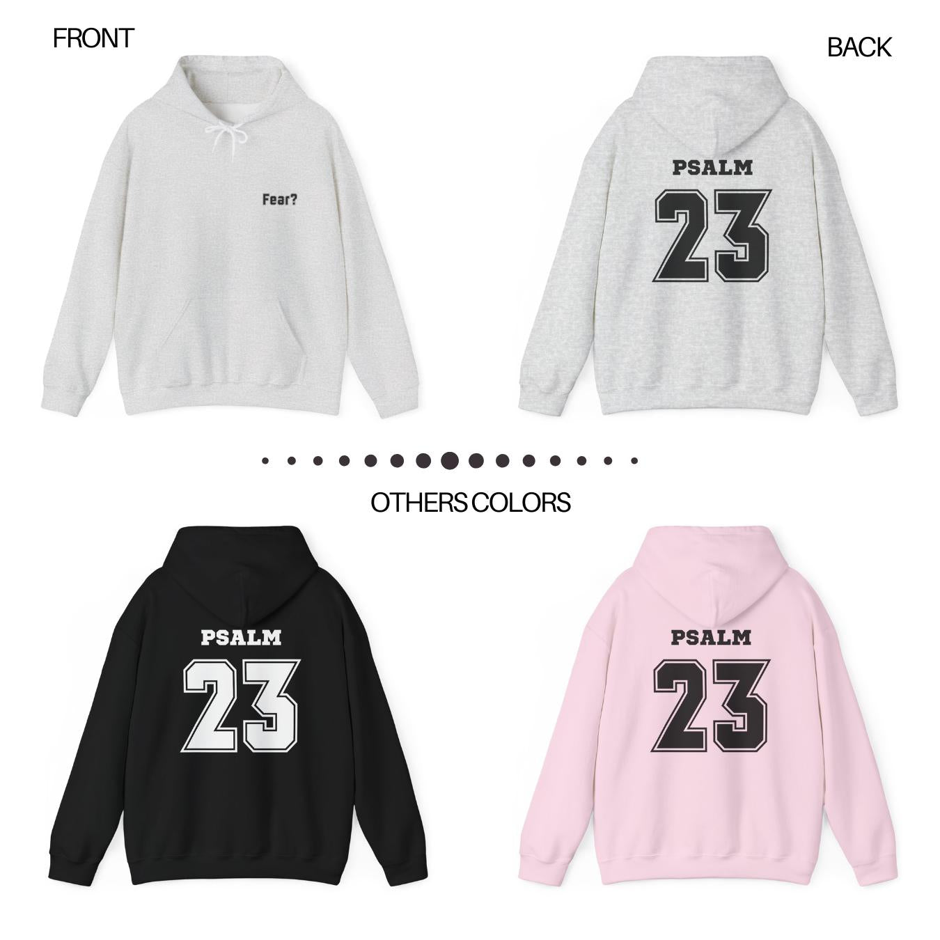 "Psalm 23" Hoodie
