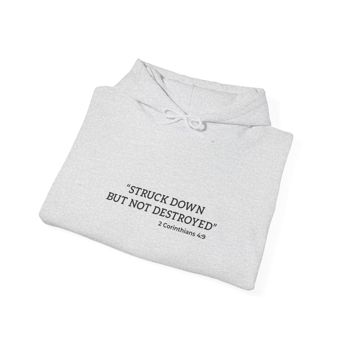 "Stuck but not destroy, 2 Corinthians 4 9" Hoodie