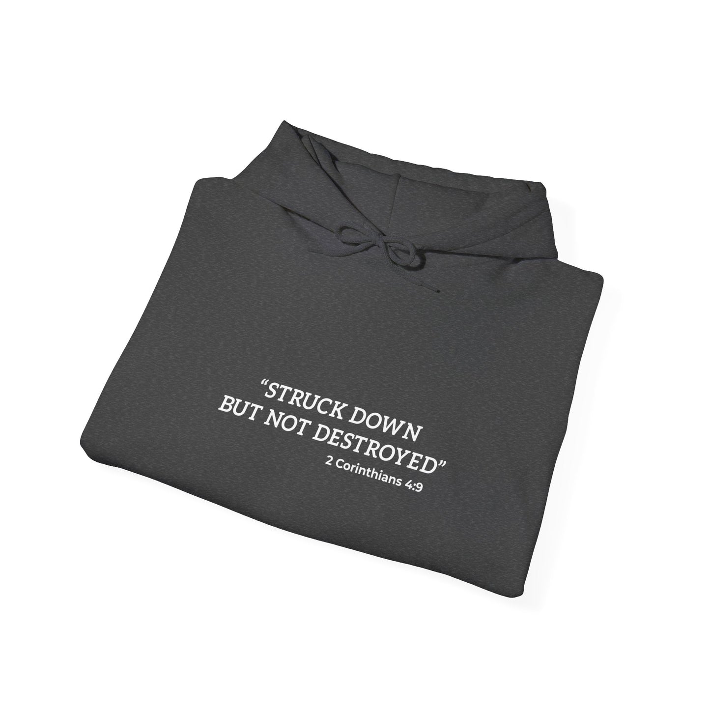 "Stuck but not destroy, 2 Corinthians 4 9" Hoodie