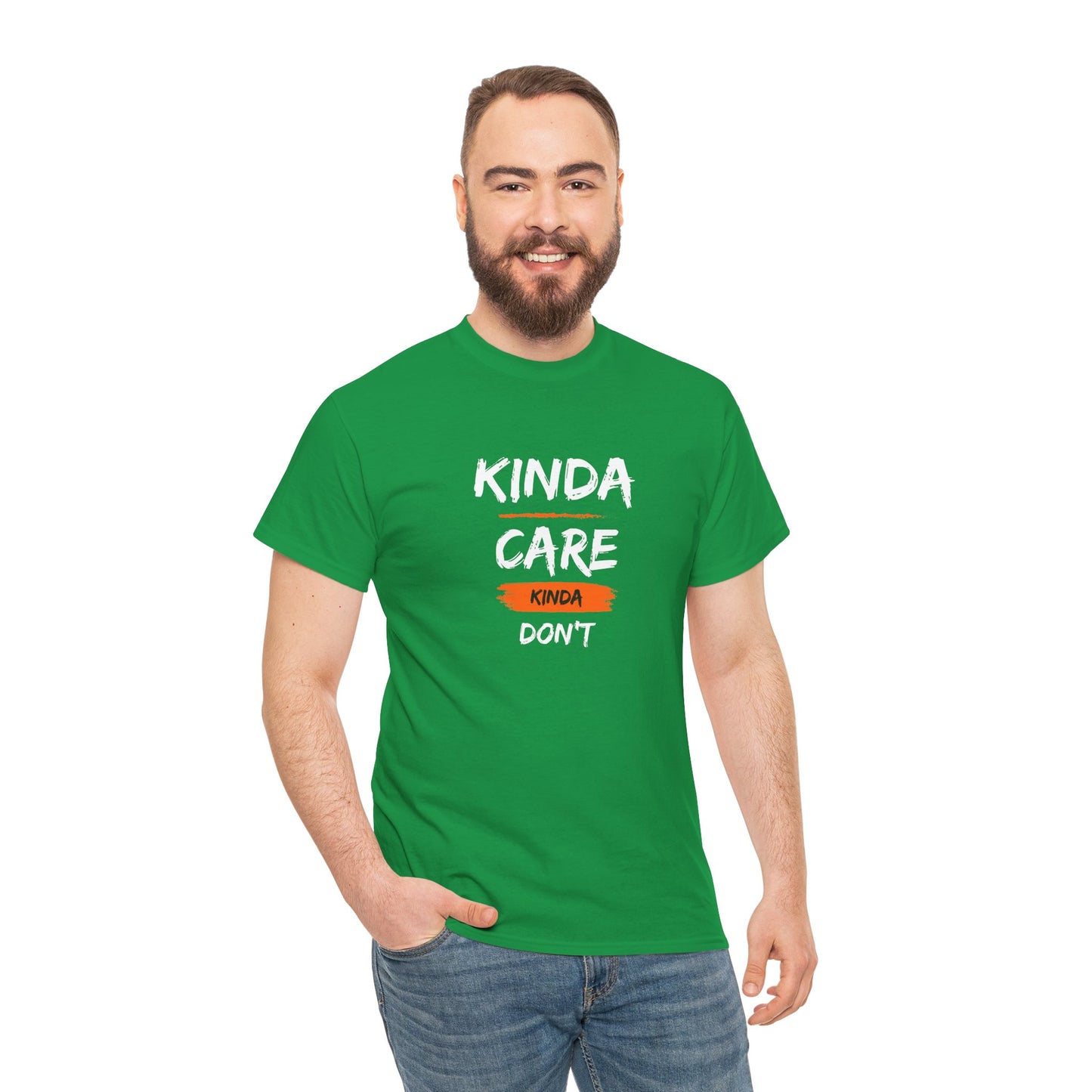 "Kinda care  kinda dont " Tee