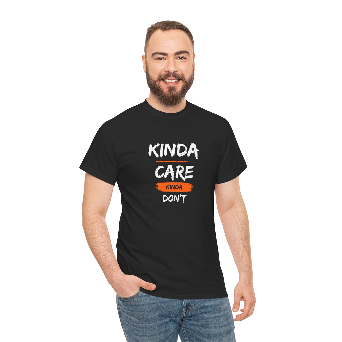 "Kinda care  kinda dont " Tee