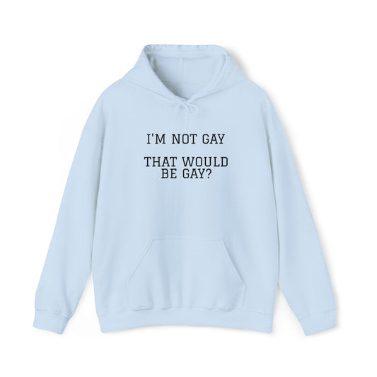 "That would be gay" Hoodie