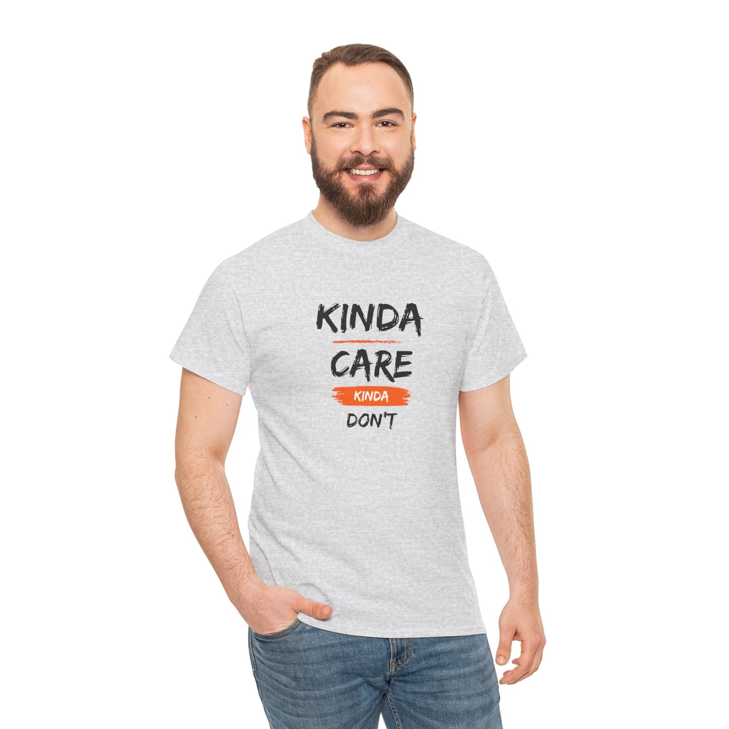 "Kinda care  kinda dont " Tee