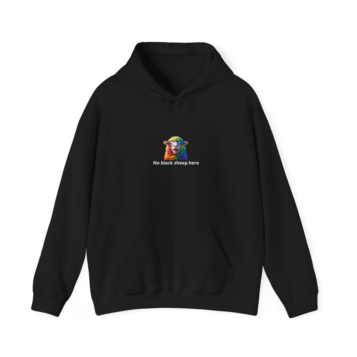 "No black sheep here"  Hoodie