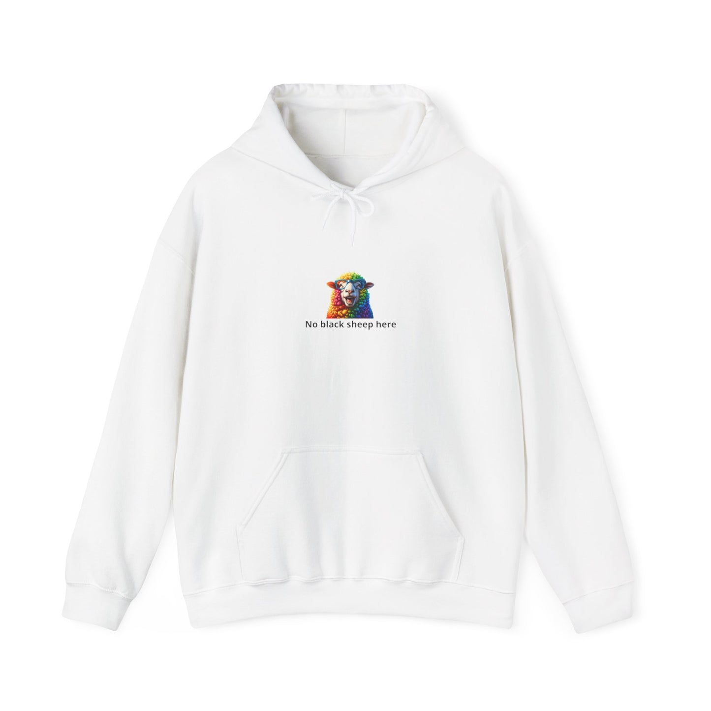 "No black sheep here"  Hoodie