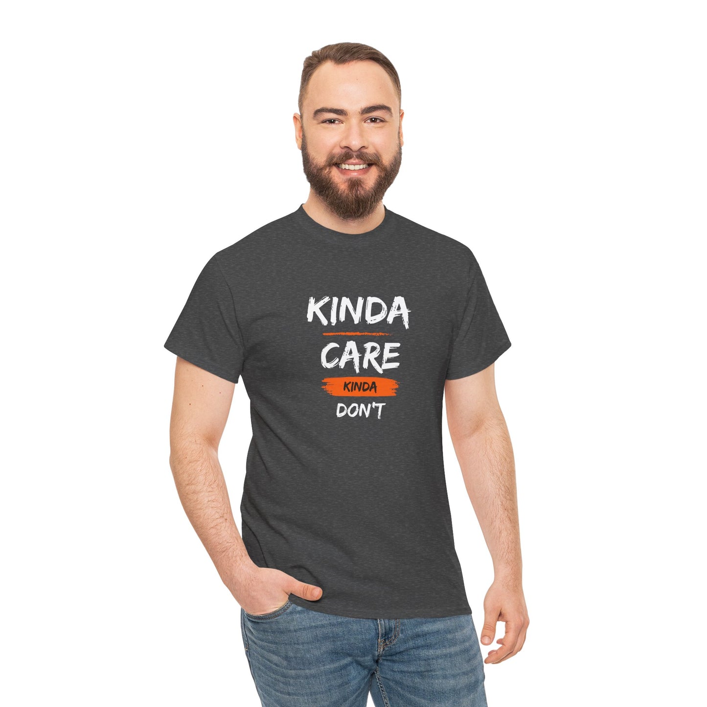 "Kinda care  kinda dont " Tee