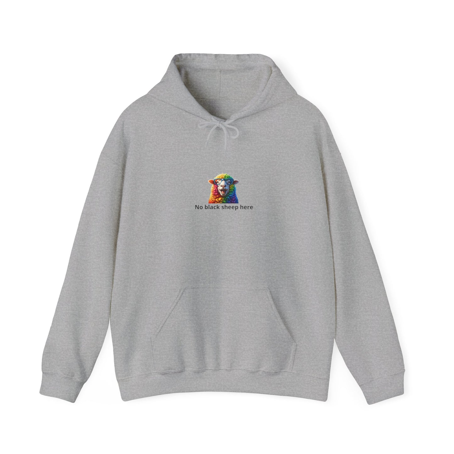 "No black sheep here"  Hoodie